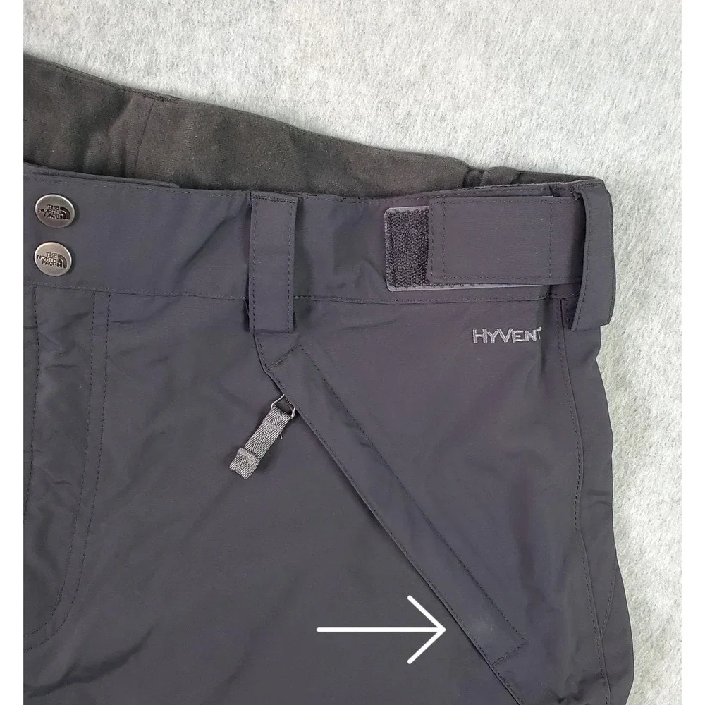 The North Face HyVent Snow Pants Mens Large (36x32) Gray Ski Snowboard